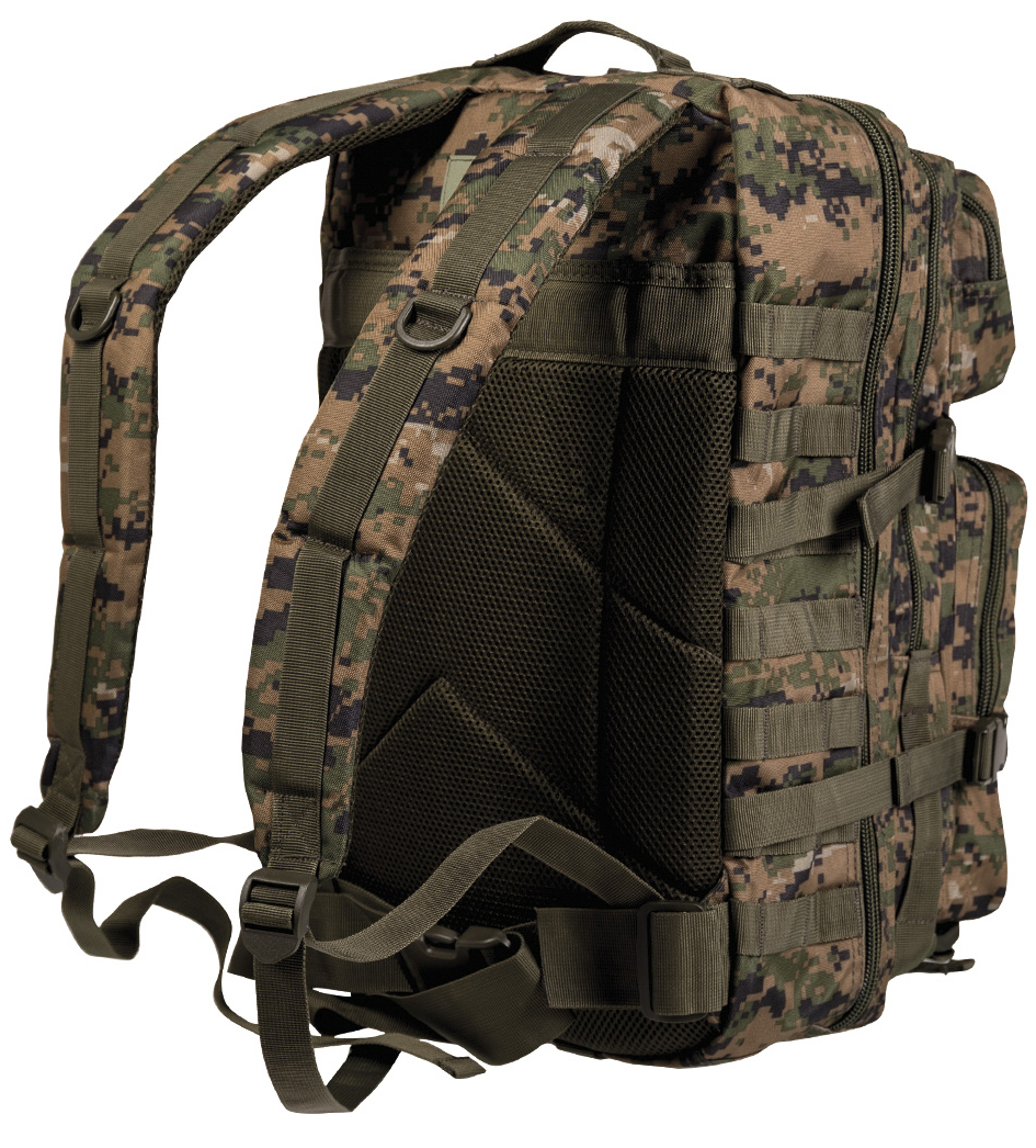 US Assault Pack Large Digital-Woodland